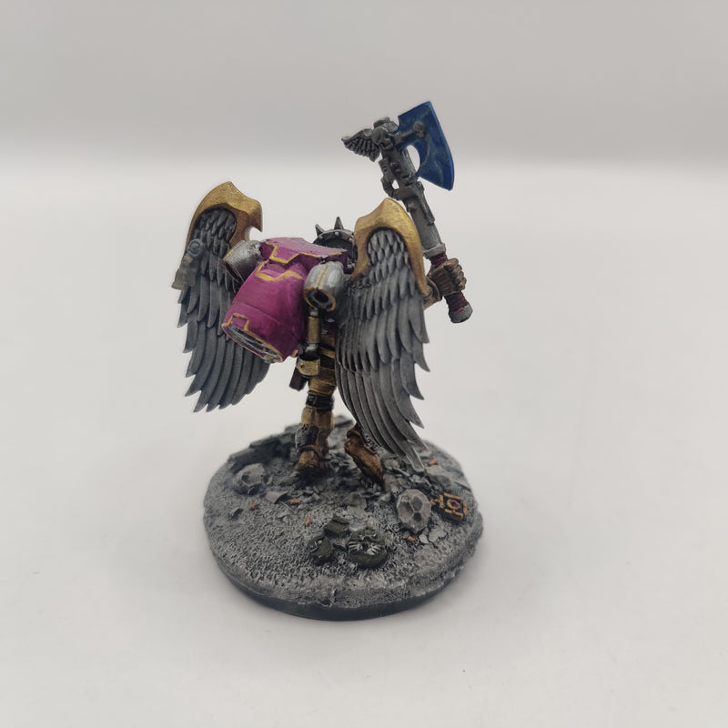 Warhammer 40k Blood Angels Dante with Sanguinary Guard Wings - Painted AZ198