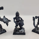 Warhammer Undead Skeleton Command 1980s - Metal AZ139
