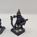 Warhammer Undead Skeleton Command 1980s - Metal AZ139