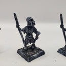 Warhammer Undead Skeleton Spearmen 1980s - Metal AT069