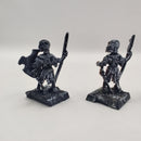 Warhammer Undead Skeleton Spearmen 1980s - Metal AT069