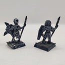 Warhammer Undead Skeleton Spearmen 1980s - Metal AT069