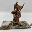 Warhammer The Old World Beasts of Chaos Bestigor Champion and Standard Bearer BA152