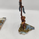 Warhammer The Old World Beasts of Chaos Bestigor Champion and Standard Bearer BA152