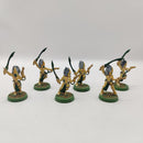 Warhammer 40k Eldar Howling Banshees - Metal - 2nd Edition - Painted AT231