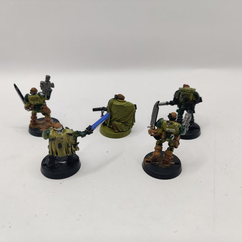 Warhammer 40k Dark Angels Scout Squad - Metal - Including Sergeant Namaan AF027