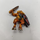 Warhammer Fantasy Beasts of Chaos Beastmen x6 - 1990s - Metal OOP AZ020