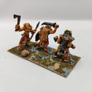 Warhammer Fantasy Beasts of Chaos Beastmen x6 - 1990s - Metal OOP AZ020