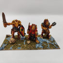 Warhammer Fantasy Beasts of Chaos Beastmen x6 - 1990s - Metal OOP AT110