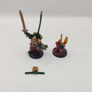 Warhammer 40k Dark Angels Grand Master Azrael with Watcher - Metal OOP AQ030