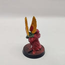 Warhammer 40k Dark Angels Grand Master Azrael with Watcher - Metal OOP AQ030