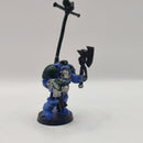 Warhammer 40k Dark Angels Captain and Librarian in Terminator Armour - Metal AI235
