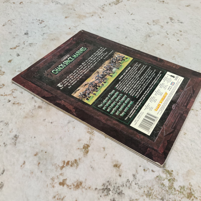 Warhammer 40k Codex Chaos Space Marines - 3rd Edition 1999 BK0040