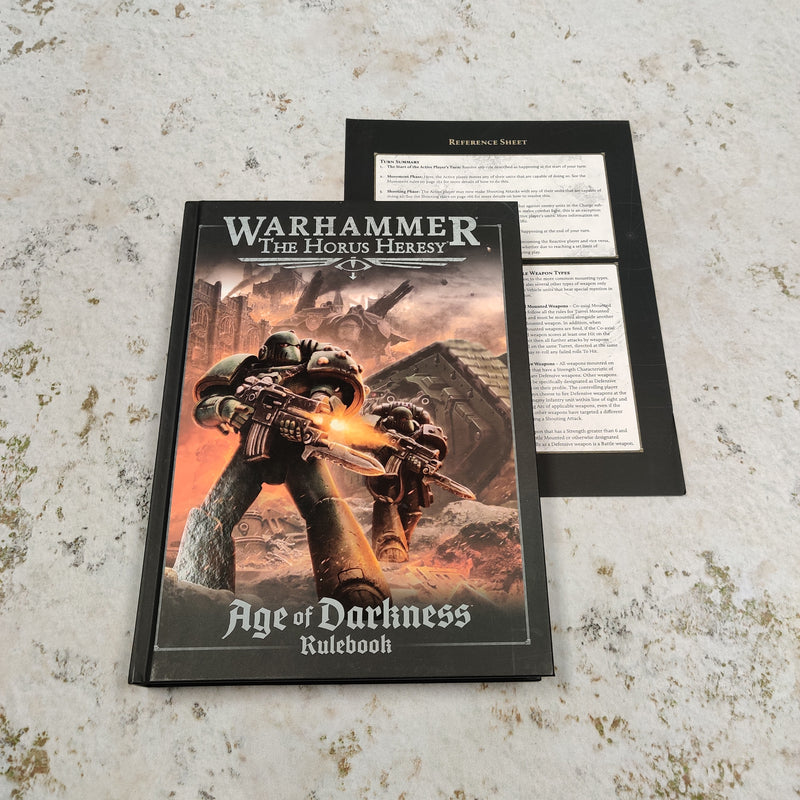 Warhammer Horus Heresy Age of Darkness Rulebook BK0044