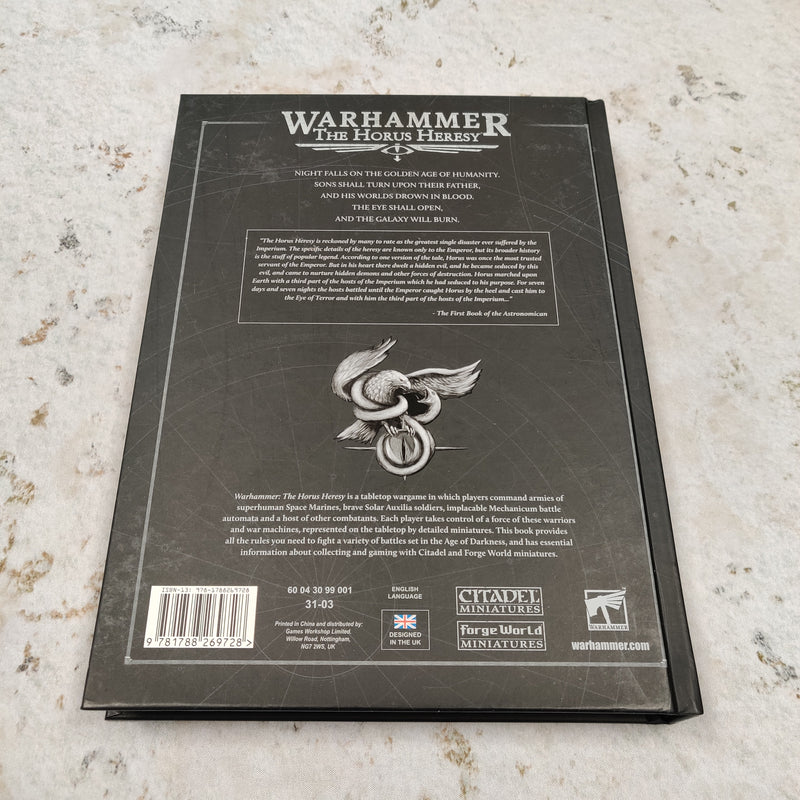 Warhammer Horus Heresy Age of Darkness Rulebook BK0044