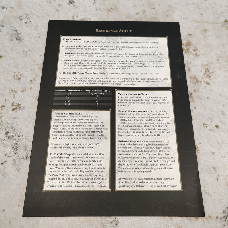 Warhammer Horus Heresy Age of Darkness Rulebook BK0044