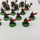 Warhammer 40k 2nd Edition Orks and Gretchin - Core Set Painted AZ199