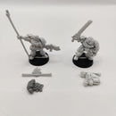 Warhammer 40k 2nd Edition Standard Bearer and Apothecary - Metal AH037
