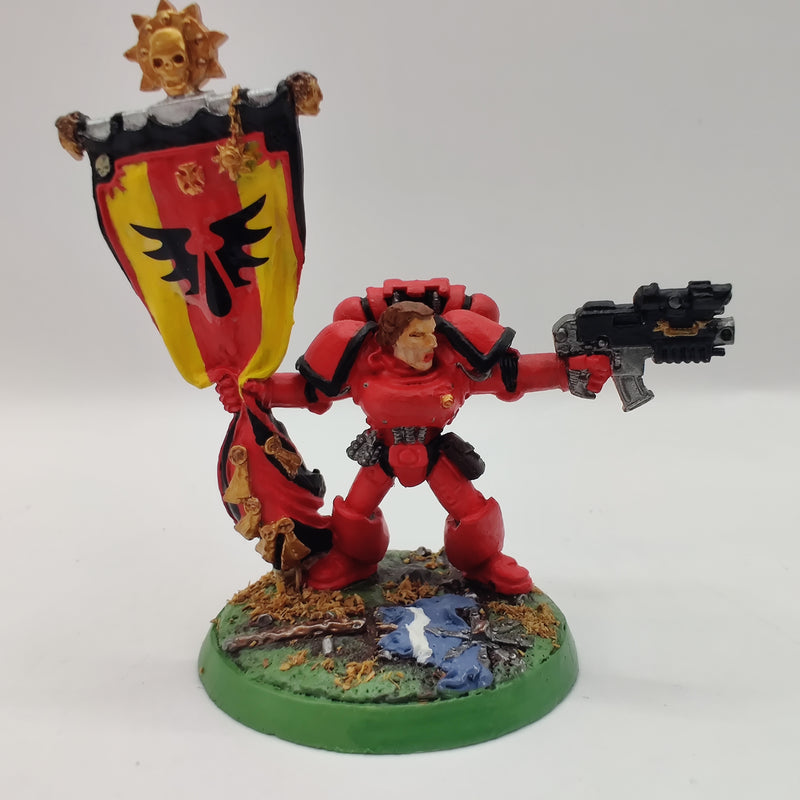 Warhammer 40k 2nd Edition Skullz Promo Standard Bearer Rare OOP - Painted AT220