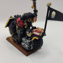 Warhammer 40k 2nd Edition Blood Angels Chaplain on Bike - Metal Painted AA090