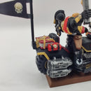 Warhammer 40k 2nd Edition Blood Angels Chaplain on Bike - Metal Painted AA090