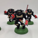 Warhammer 40k 2nd Edition Blood Angels Death Company x5 Metal Painted AI185