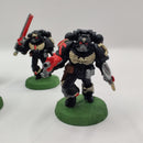 Warhammer 40k 2nd Edition Blood Angels Death Company x5 Metal Painted AI185