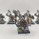 Warhammer The Old World Dwarf Ironbreakers x8 - Metal Painted AA085