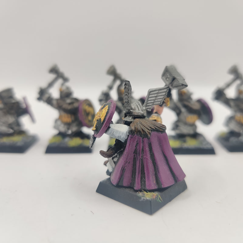 Warhammer The Old World Dwarf Ironbreakers x8 - Metal Painted AA085
