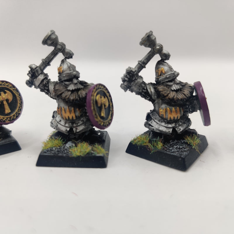 Warhammer The Old World Dwarf Ironbreakers x8 - Metal Painted AA085