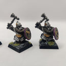 Warhammer The Old World Dwarf Ironbreakers x8 - Metal Painted AA085