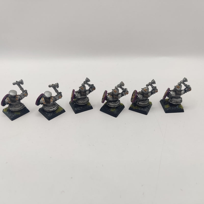 Warhammer The Old World Dwarf Ironbreakers x8 - Metal Painted AA085