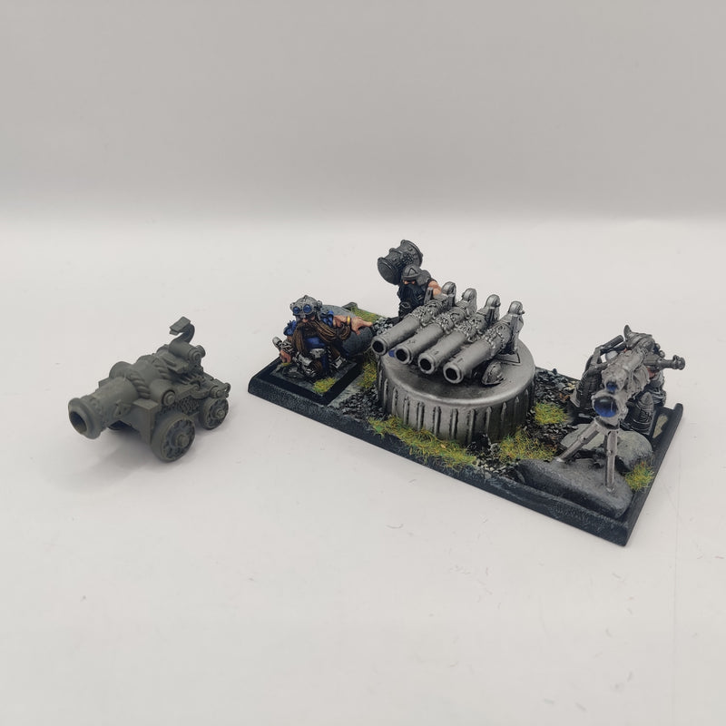 Warhammer The Old World Dwarf Organ Gun and Cannon AA118