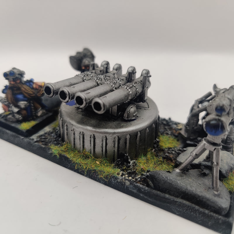 Warhammer The Old World Dwarf Organ Gun and Cannon AA118
