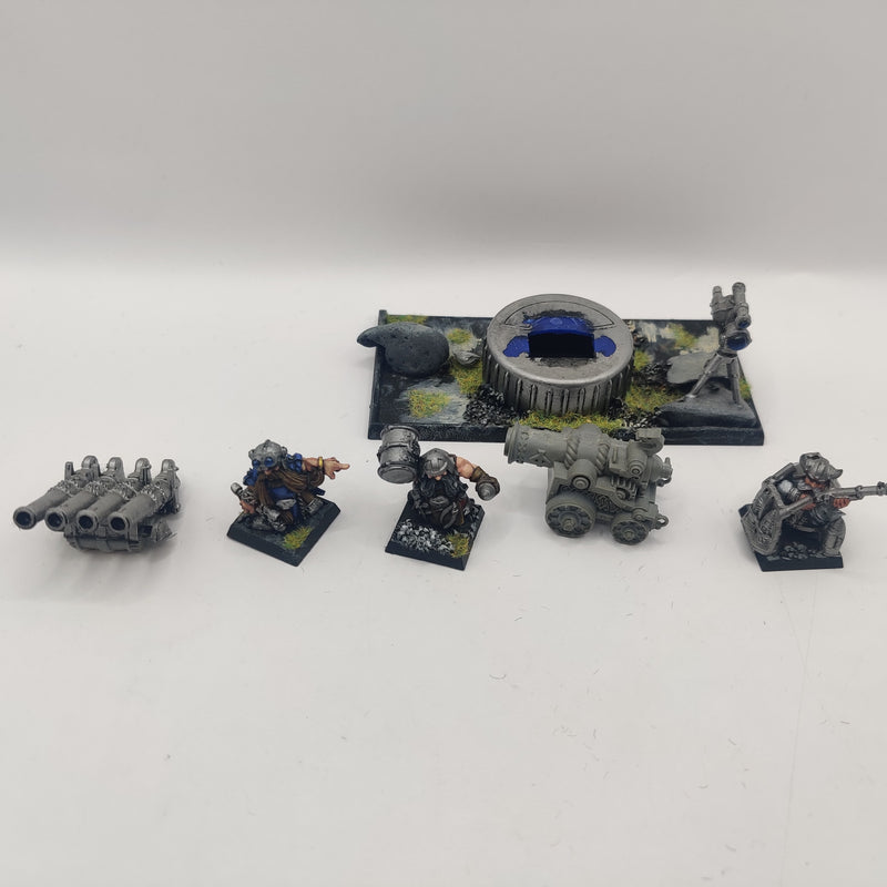 Warhammer The Old World Dwarf Organ Gun and Cannon AA118