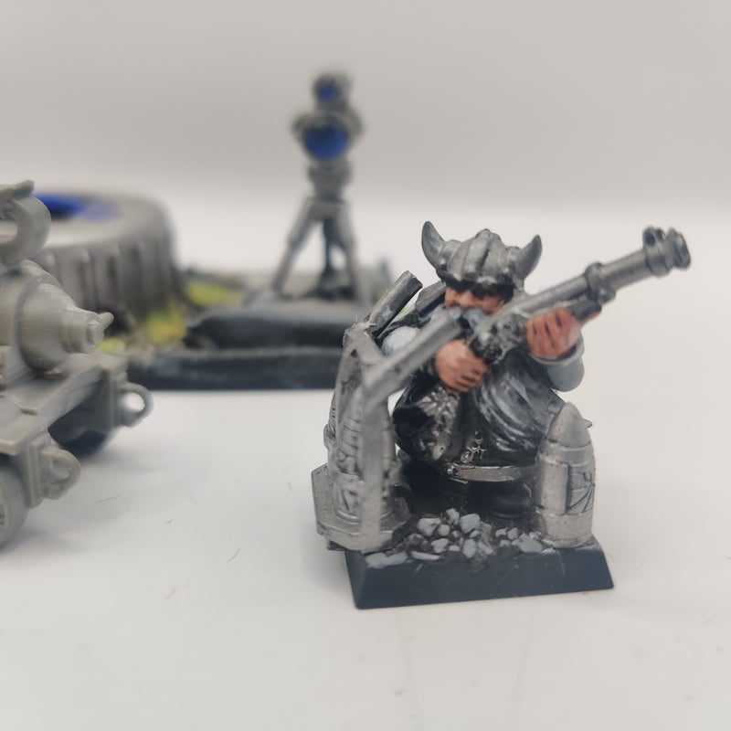 Warhammer The Old World Dwarf Organ Gun and Cannon AA118