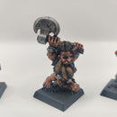 Warhammer The Old World Dwarf Giant / Troll Slayers x3 - Metal Painted AZ214