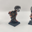 Warhammer The Old World Dwarf Giant / Troll Slayers x3 - Metal Painted AZ214