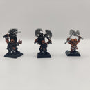 Warhammer The Old World Dwarf Giant / Troll Slayers x3 - Metal Painted AI131