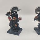 Warhammer The Old World Dwarf Giant / Troll Slayers x3 - Metal Painted AI131