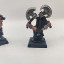 Warhammer The Old World Dwarf Giant / Troll Slayers x3 - Metal Painted AI131