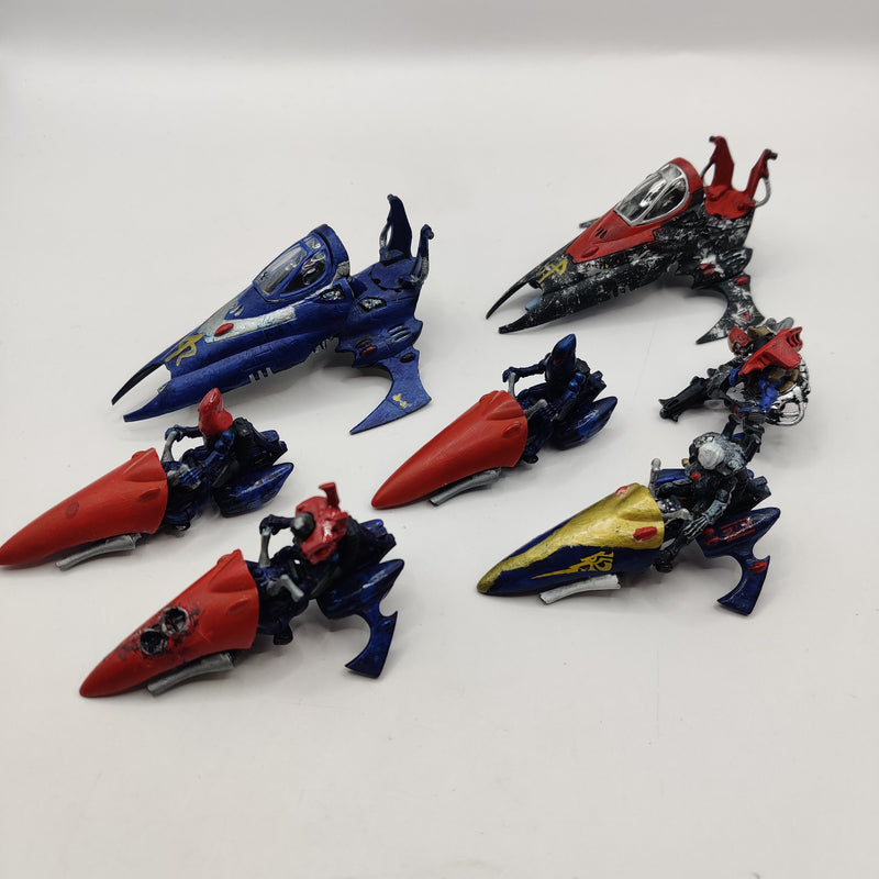Warhammer 40k Aeldari Vipers and Jetbikes - Needs rescue AT130