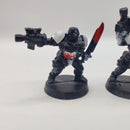 Warhammer 40k Space Marines Scouts x4 - Metal OOP AL007