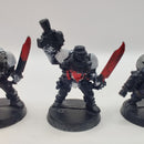 Warhammer 40k Space Marines Scouts x4 - Metal OOP AL007