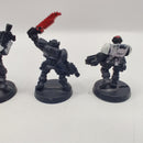 Warhammer 40k Space Marines Scouts x4 - Metal OOP AL007