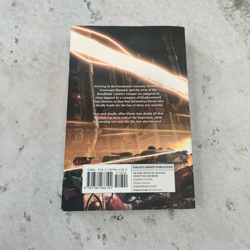 Warhammer 40k Shadowsword - Black Library Paperback by Guy Haley BG022