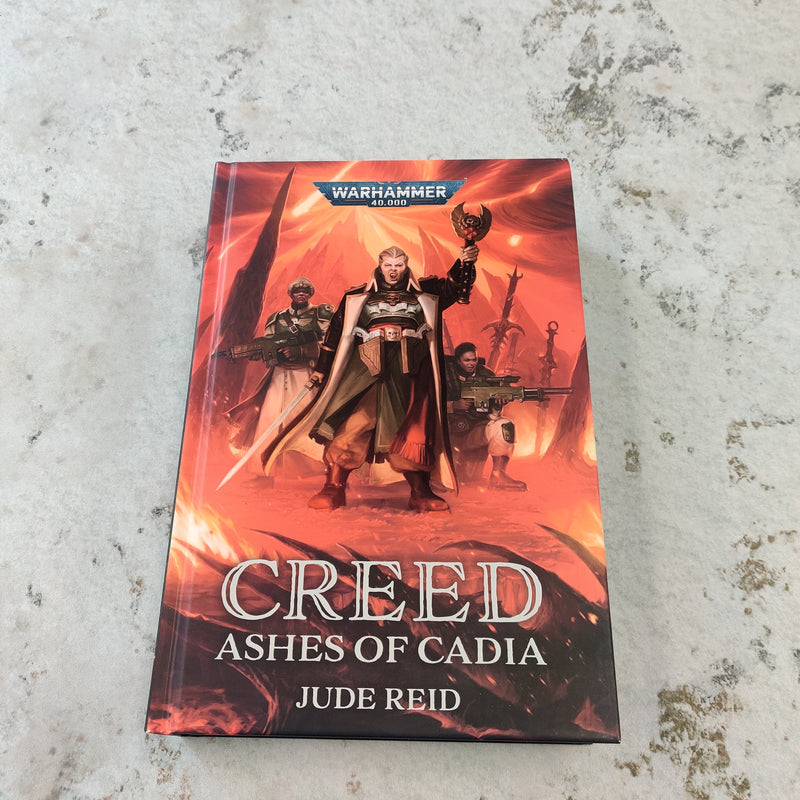Warhammer 40k Creed Ashes of Cadia Hardback by Jude Reid BG012