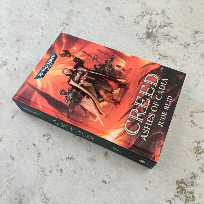 Warhammer 40k Creed Ashes of Cadia Hardback by Jude Reid BG012