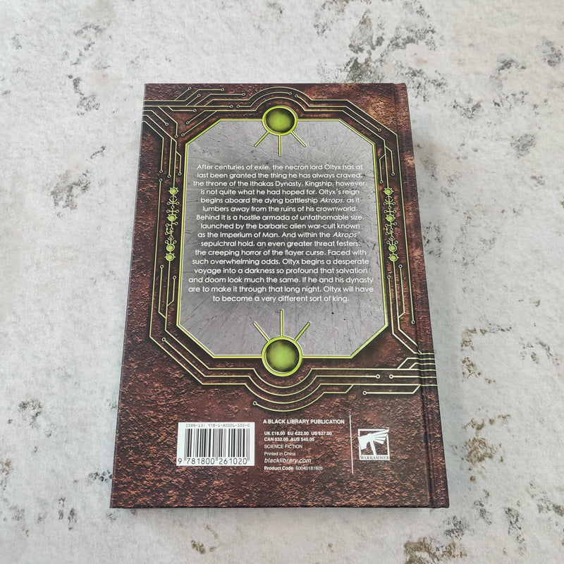 Warhammer 40k The Twice-dead King REIGN by Nate Crowley- Hardback BG006