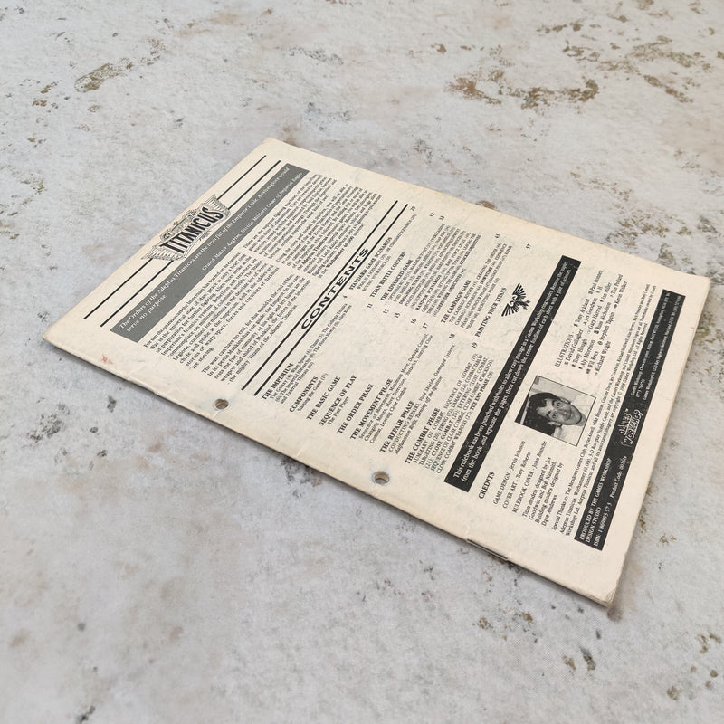 Adeptus Titanicus Rulebook - No Cover BK0054